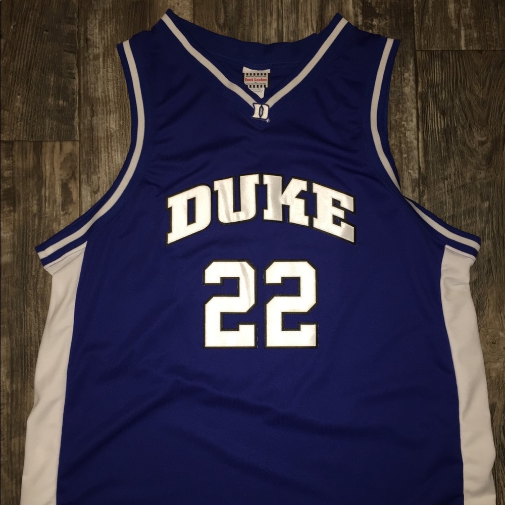 Duke # 22 basket ball jersey